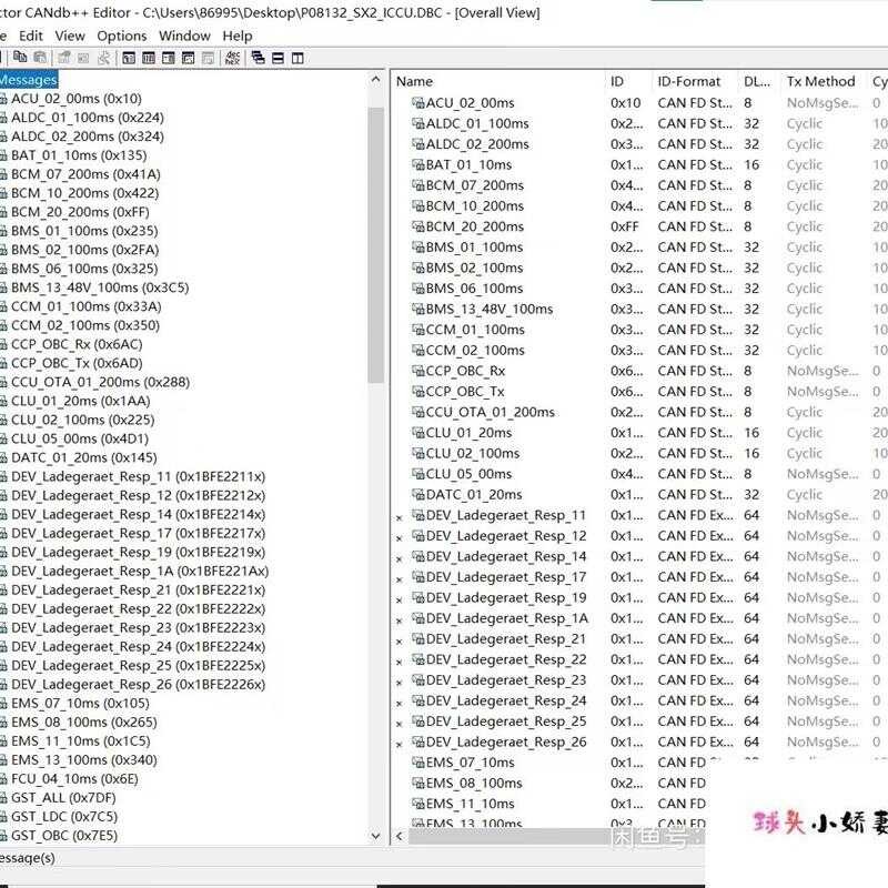 CAN dbc file editing software DBC Vector CANdb++ | Shopee Philippines