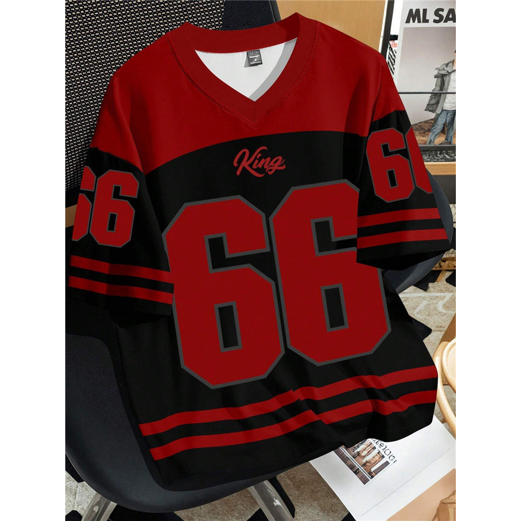 [Free Custom name] free custom Street style Jersey Unisex Short Sleeve ...