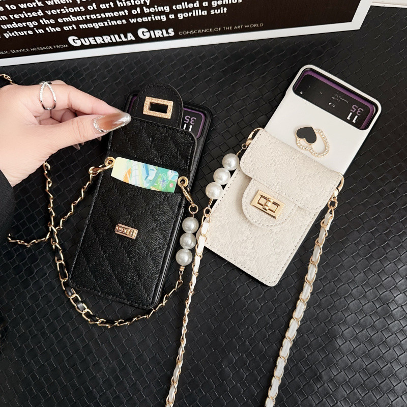 For Motorola Moto Razr 40Ultra Pu Leather Rhombus Card Case with ...