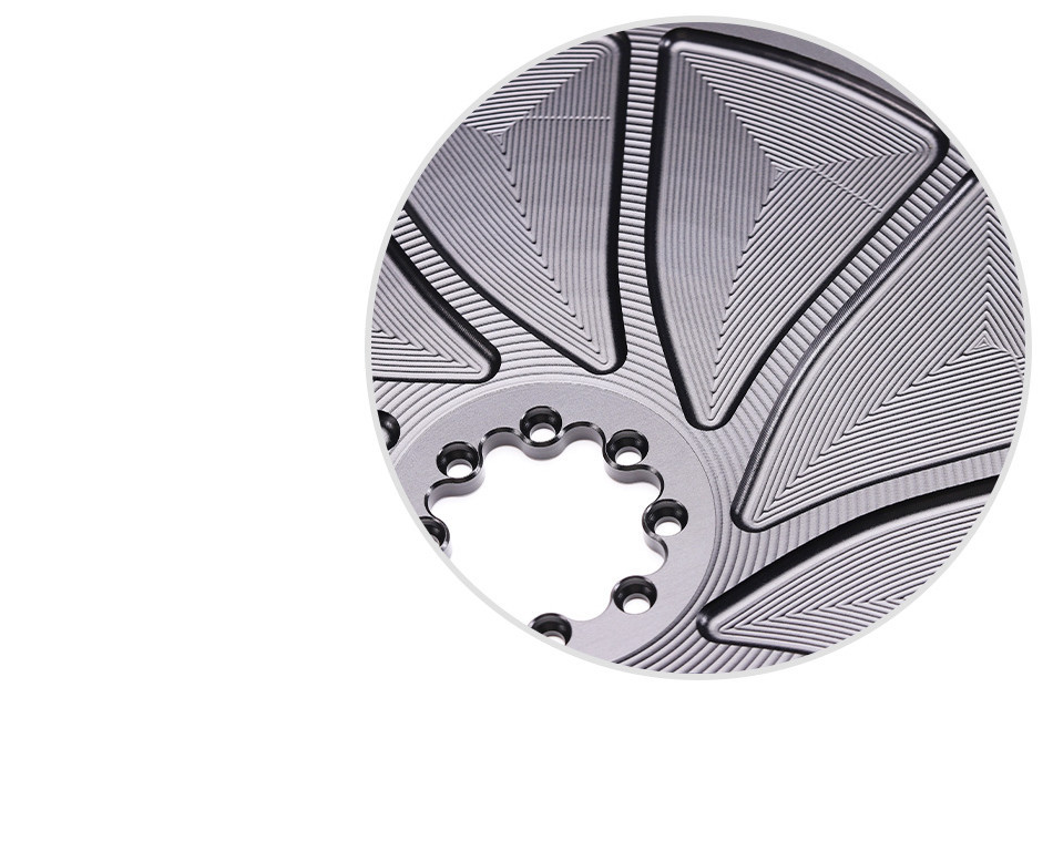 PASS QUEST Chainring Sram 8 bolt 3mm Offest Chain ring Narrow Wide for ...
