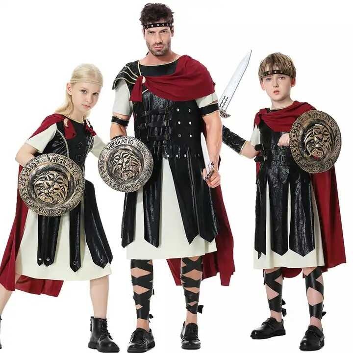Spartan Warrior - Gladiator - Hercules - Greco-Roman - Costume - Child - 2 Sizes main image 1