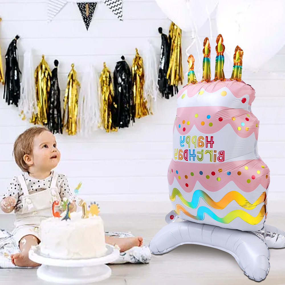 Exquisite Vertical 3 Layers Giant Cake Inflatable Balloon Children Toy ...