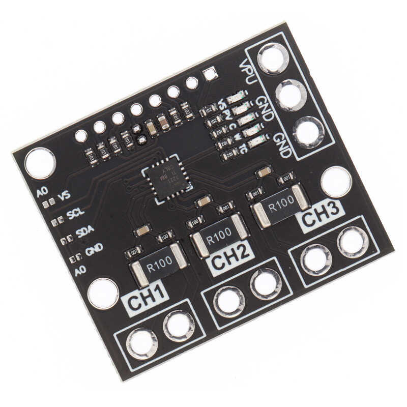 Ina3221 Triple-Channel Module, High-Side Measurement, Shunt Bus Voltage ...