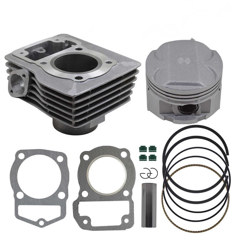 Motorcycle 56.5 mm Cylinder Head Gasket Piston Ring Pin Vae Oil Seal
