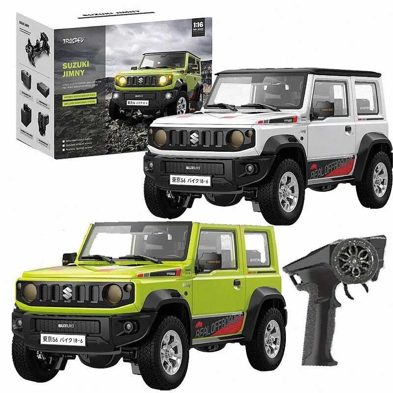 1/16 JIMNY RC Car Rock Crawler LED Light Simulated Sound Off-Road ...