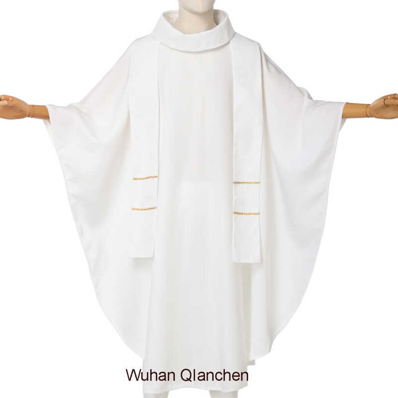 LY Christian Vestment For Clergy Chasuble Robe Catholic Church Priest W ...