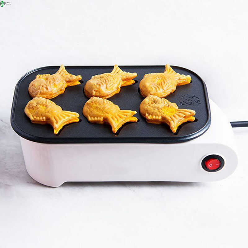 Octopus Ball Maker Takoyaki Baking Pan Electric Taiyaki hine Sausage ...