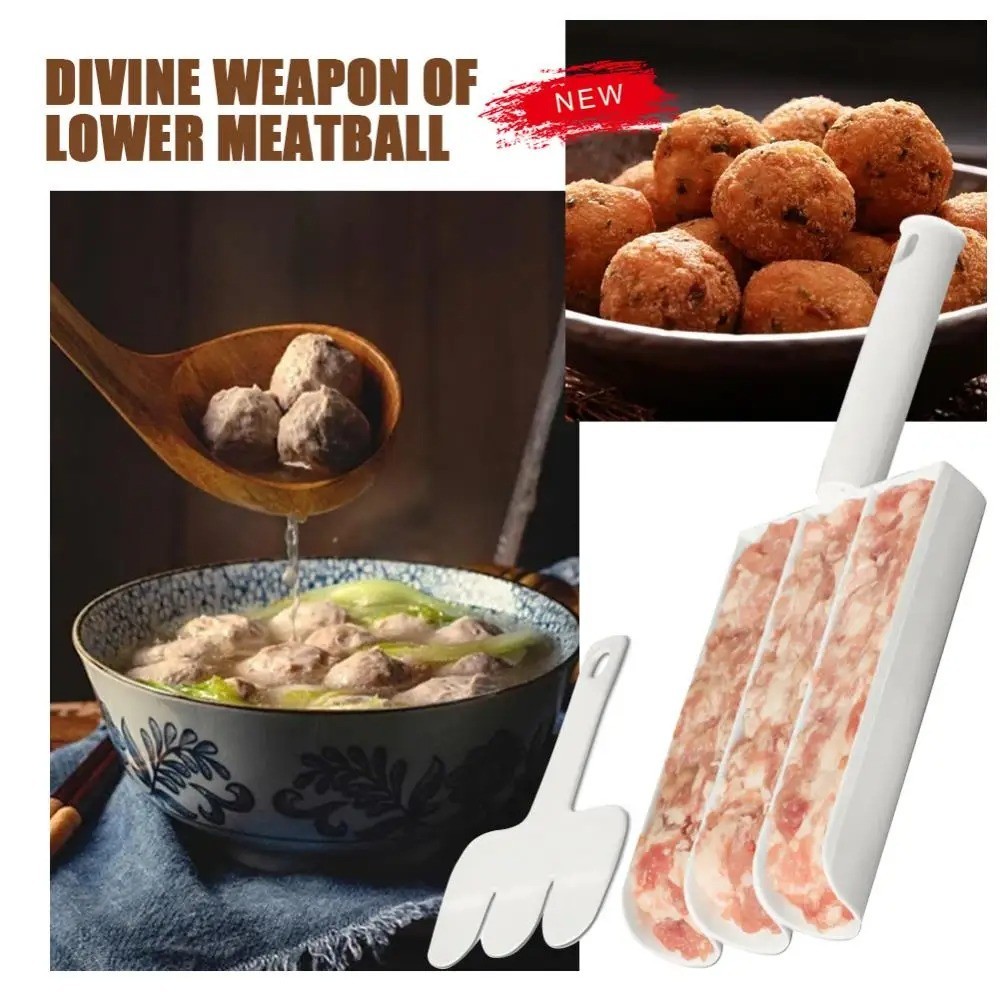 3/4 Meatball Maker Machine Making Ball Mold Fish Beaf Ball Rice Balls ...