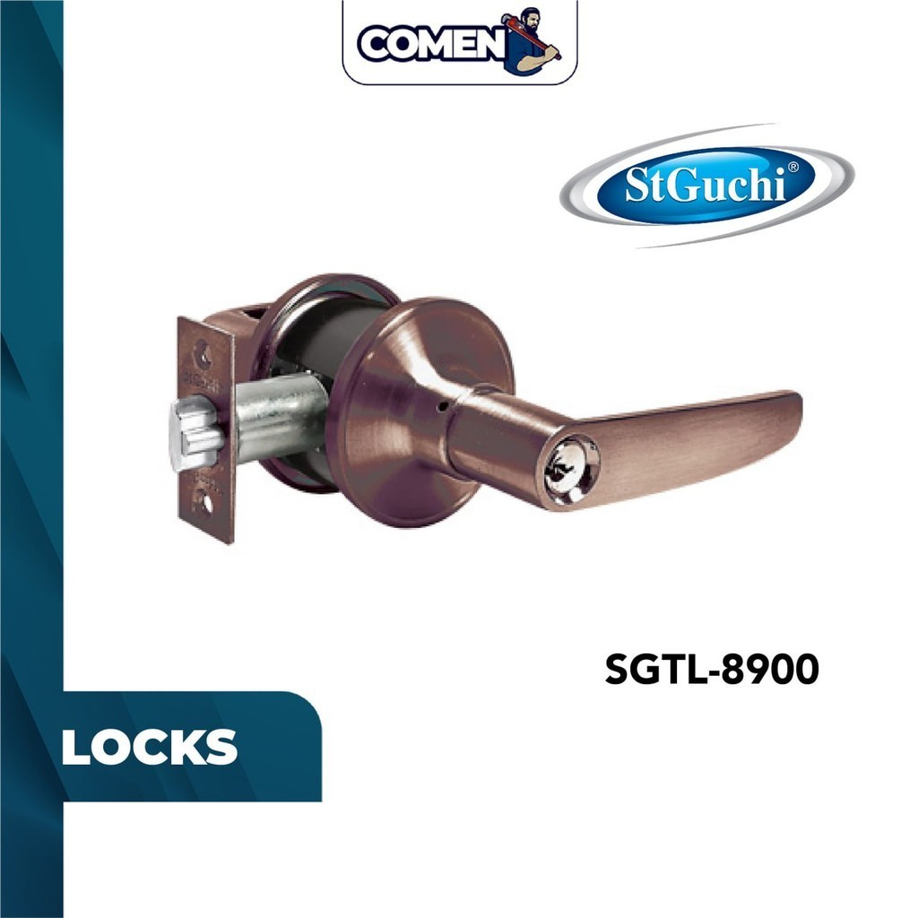 ST GUCHI SGTL 8900 AC Entrance Handle Tubular Cylindrical Lever Door ...