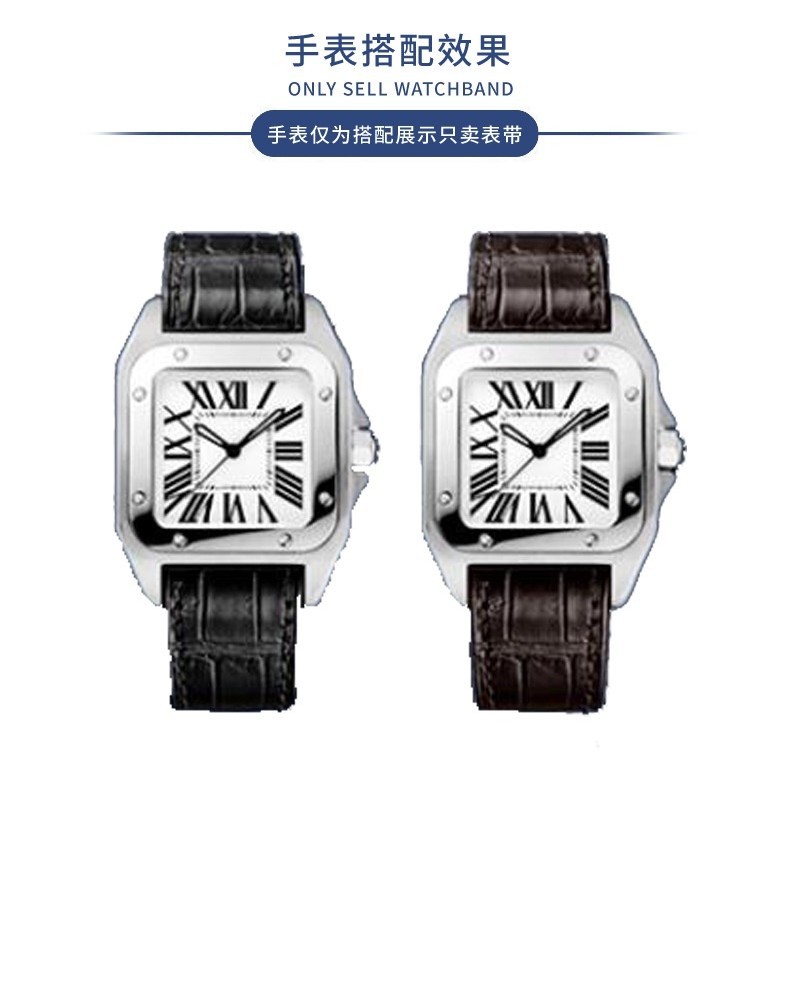 Cartier santos 100 mens watch best sale