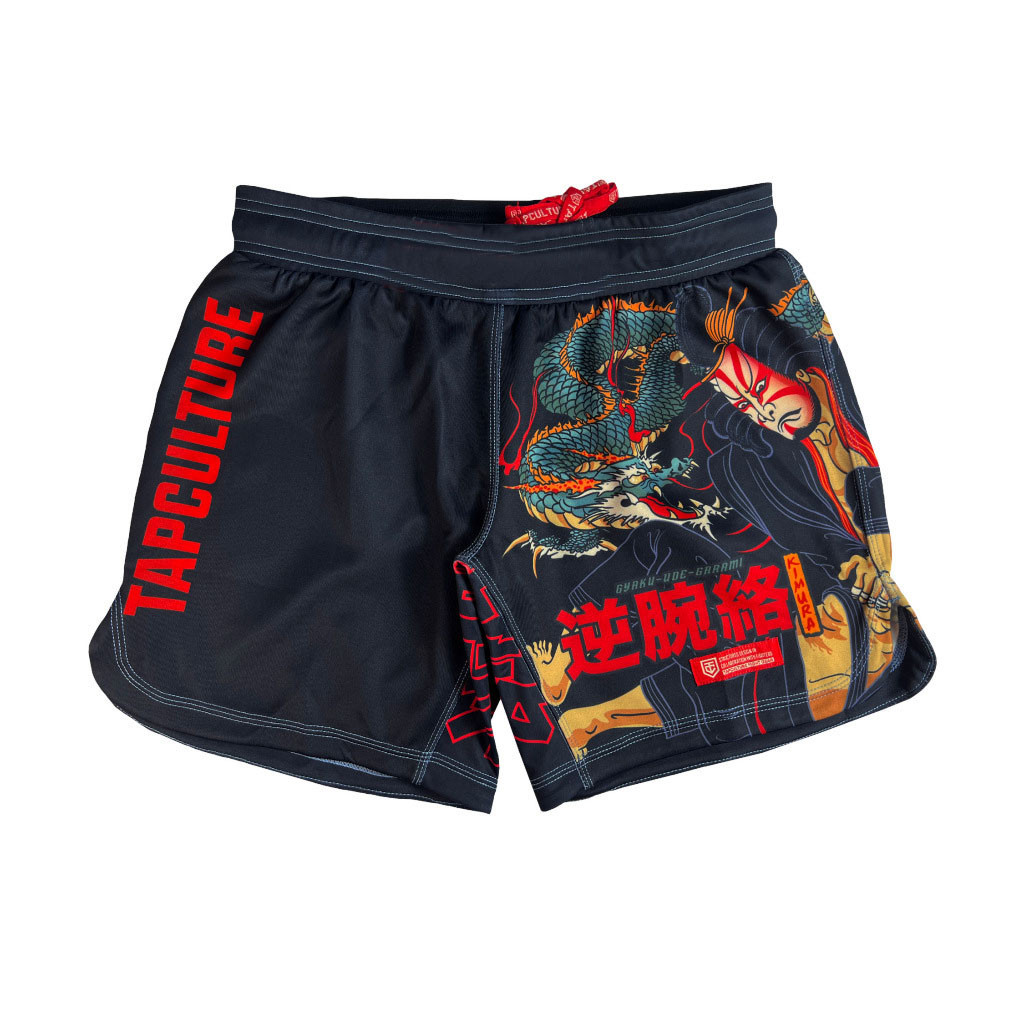 GRIT×LUTADOR JAPAN SAMURAI FIGHT SHORTS GRIT × LUTADOR