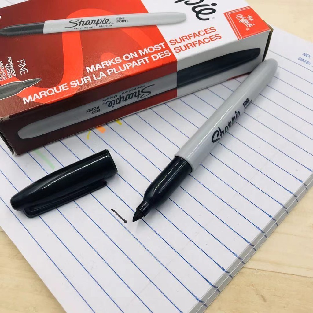 One Supermarket Sharpie Permanent Marker Fine Point Black Color 1pc ...