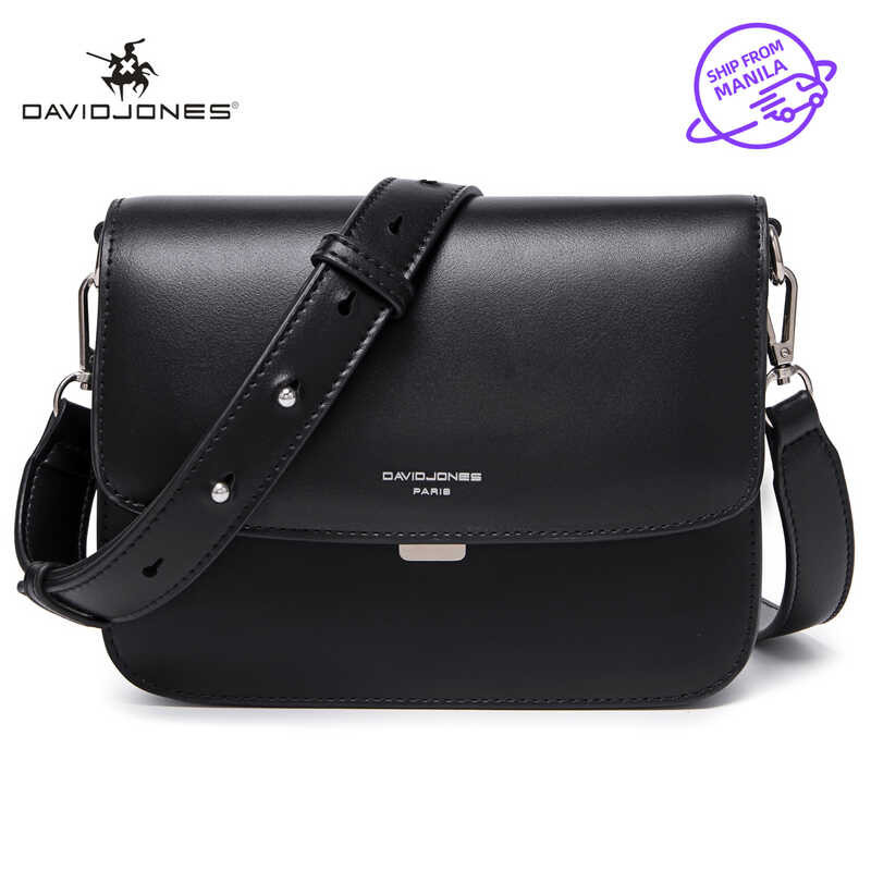 David Jones Paris sling bag para sa mga kababaihan leather shoulder bag ...