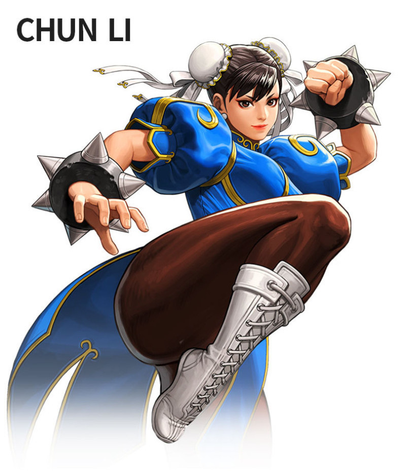Game Chun Li Cosplay Costume Women Chunli Role Play Blue Fighter ...