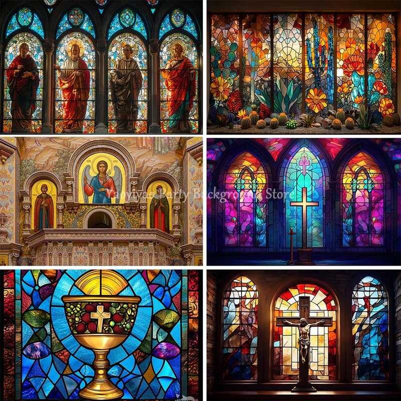 LY Christian Religious Nativity Backdrop Kids Birthday Party Baby ...