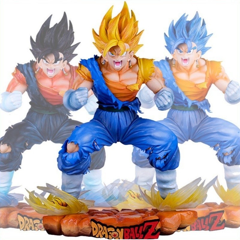 Vegetto Figurine Anime DBZ Cartoon Angry Vegito PVC Collection Statue ...