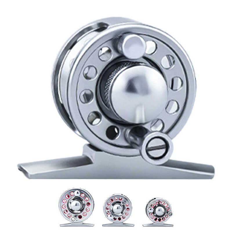 Wheel Fly Reel Rattle Reels Ice For Saltwater Fishing 48Mm 55Mm 60Mm