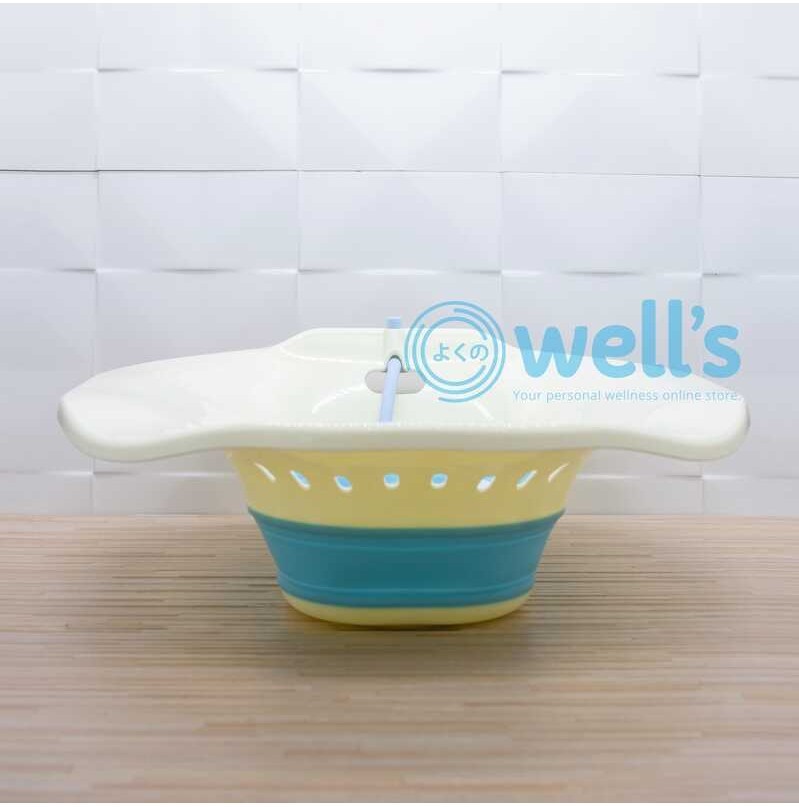 Sitz Bath with Flusher to Provide Relief To Hemorrhoids, Anal Fissures