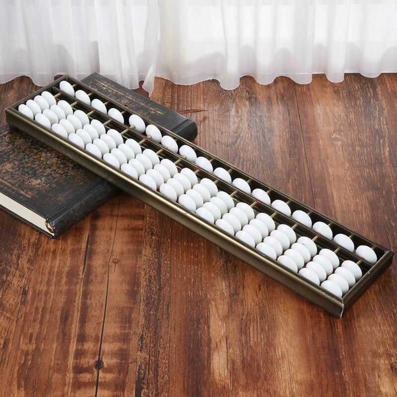 17 Digits Rods Soroban Standard Abacus Chinese Japanese Calculator ...