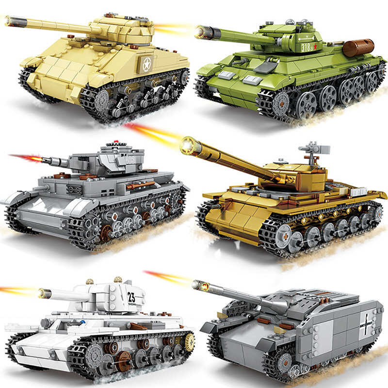 Laro Ng Mga Batang Block, Laruan Ng Brick Para Sa Mga Tank Ng Militar ...