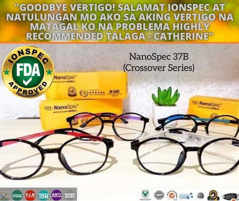 MGI Medical Device Eyewear IONSPEC NANOSPEC M37 M38 for Vertigo Pugita