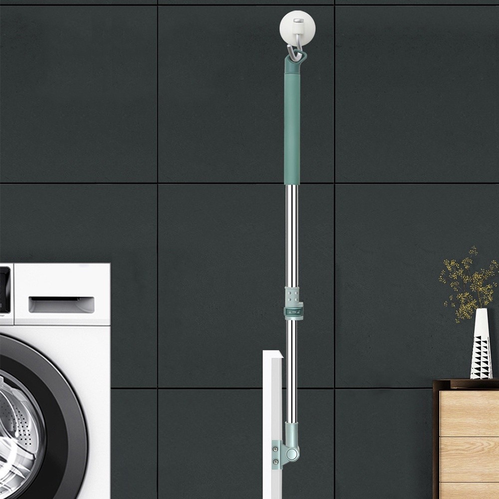 Glass Floor Wiper Rubber Blade Telescopic Rod Scrape Floor Window Wiper ...