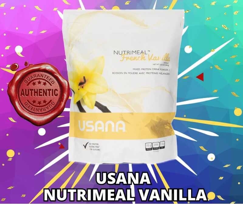 T07 USANA Nutrimeal French Vanilla Authentic 540 grams Shopee