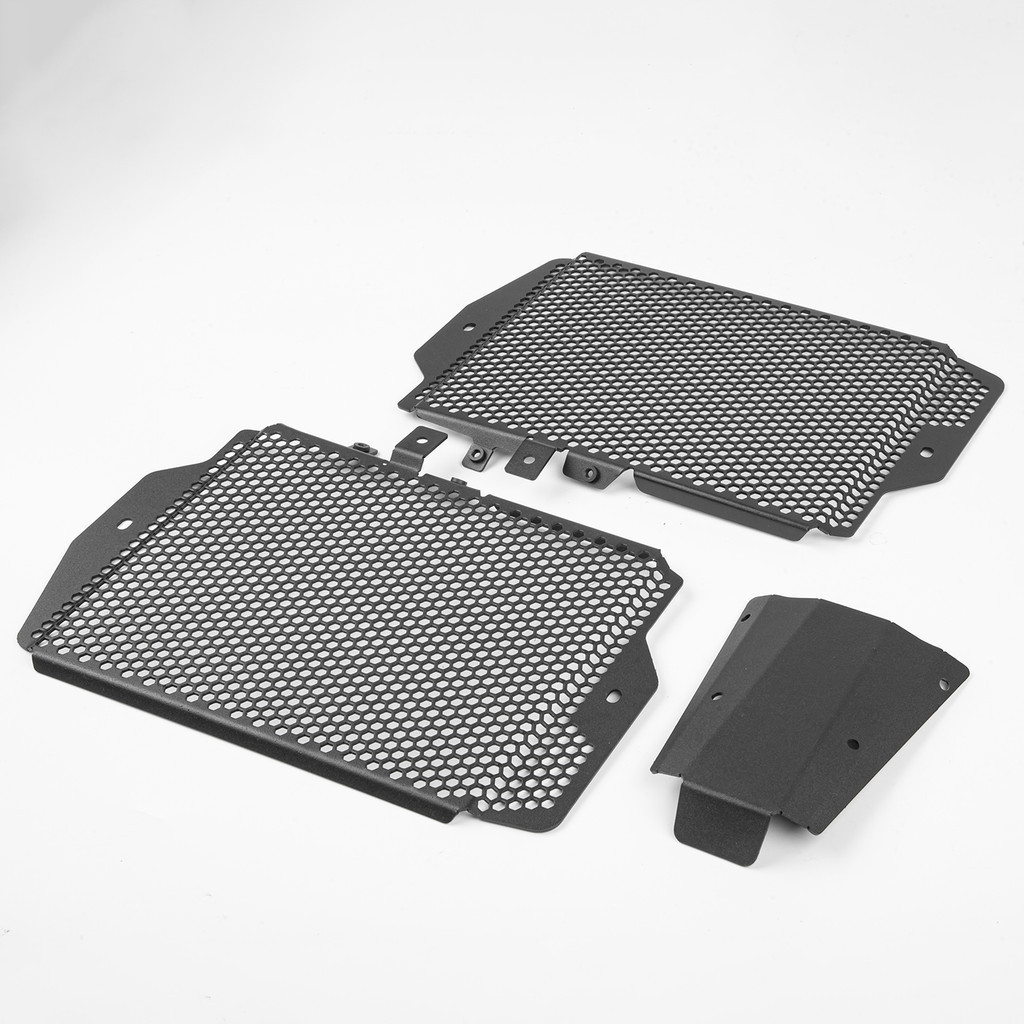 LJBKOALL Motorcycle Radiator Guard Grille Grill Cover Protector For ...
