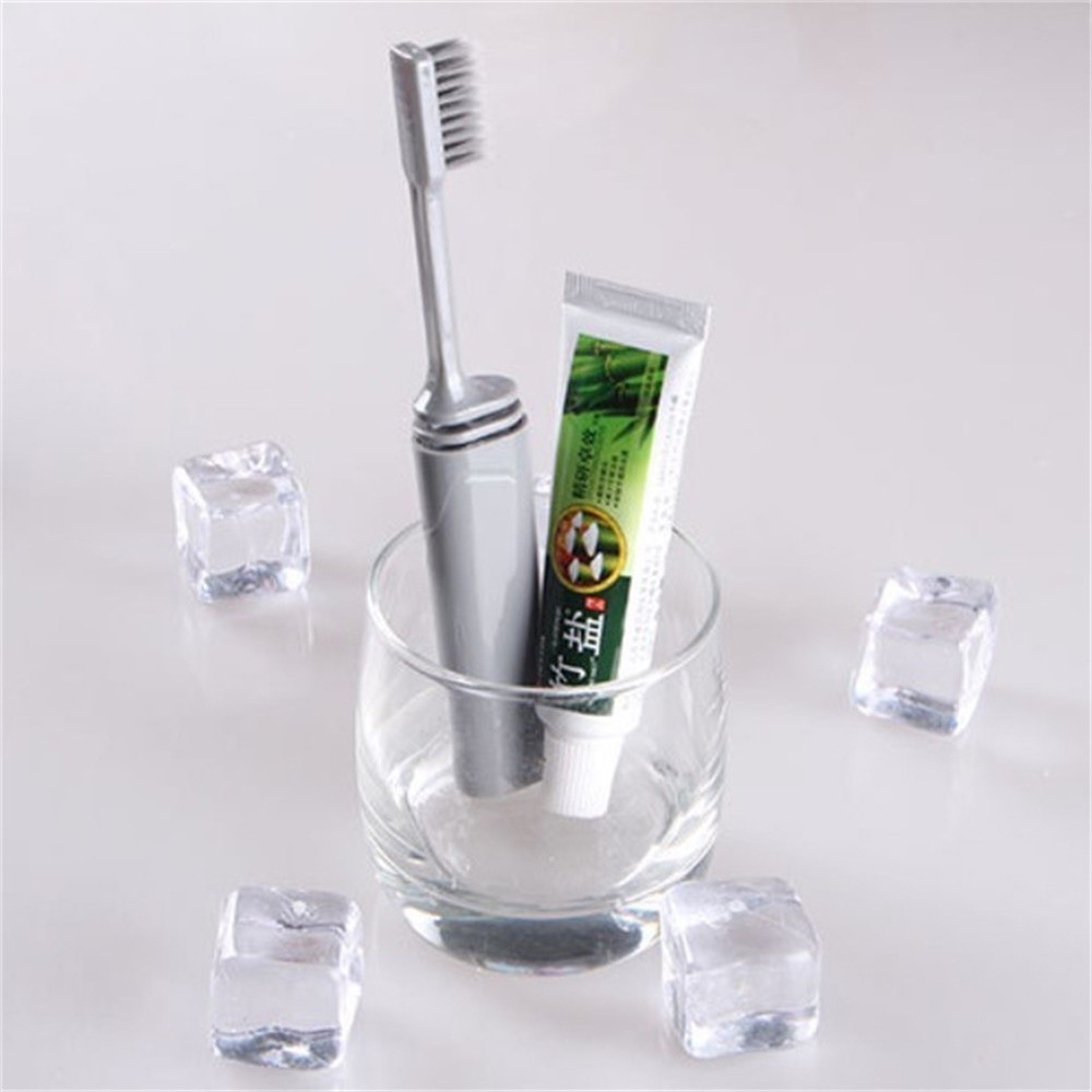 Portable Compact Folding Toothbrush - Perfect for Travel, Camping, and ...