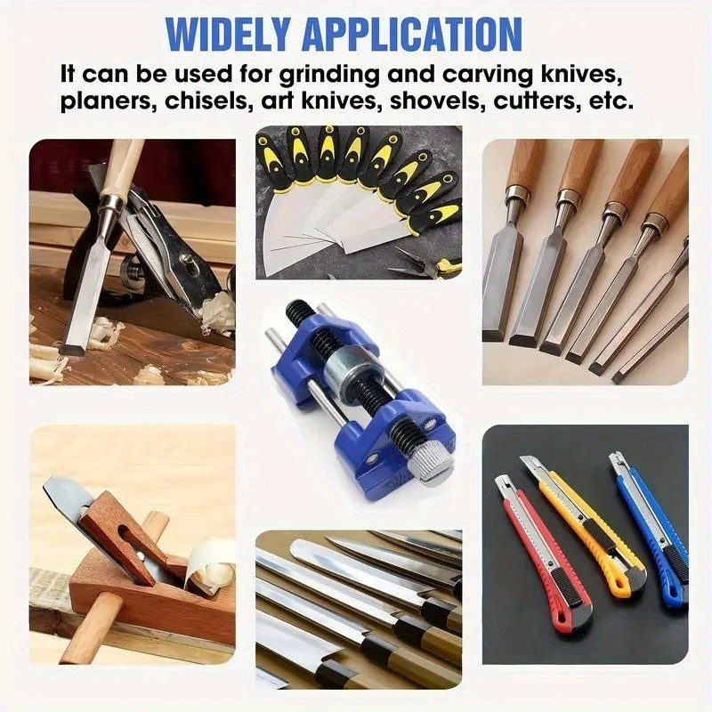 1pc Honing Guide Chisel Sharpening Jig Adjustable Angle Guide Fixed Jig ...