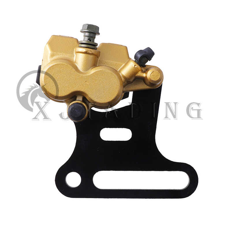 Motorcycle 12mm Twin Piston Rear Hydraulic Brake Caliper Bracket Para ...