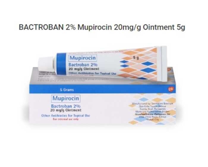 BACTROBAN 2% Mupirocin 20mg/g Ointment 5g | Shopee Philippines