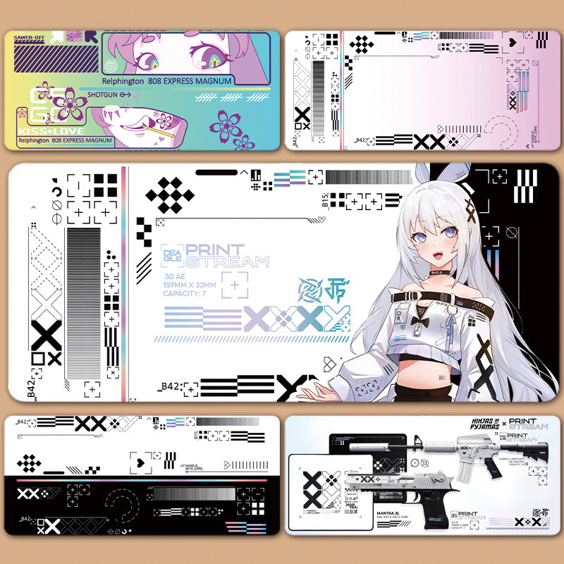XXL Large Mousepad Keyboard Pad CS GO Print Stream Design Counter ...