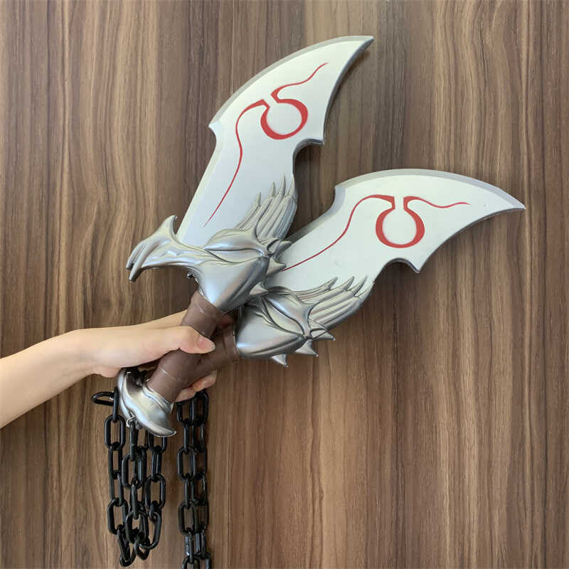 Diyos Ng Digmaan 4 Axe Sier Rune Blade Flame Chained Tomahawk Cosplay ...
