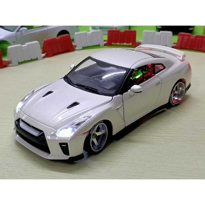 G-T-R35 Metal Car Shell 118mm RC Car 1:28 para sa XRX DRZ HGD1 HGV1 ...