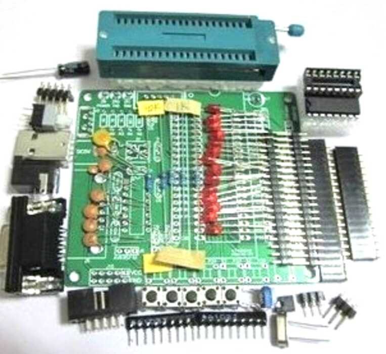 DIY learning board kit set of loose parts 51/AVR microcontroller A ...