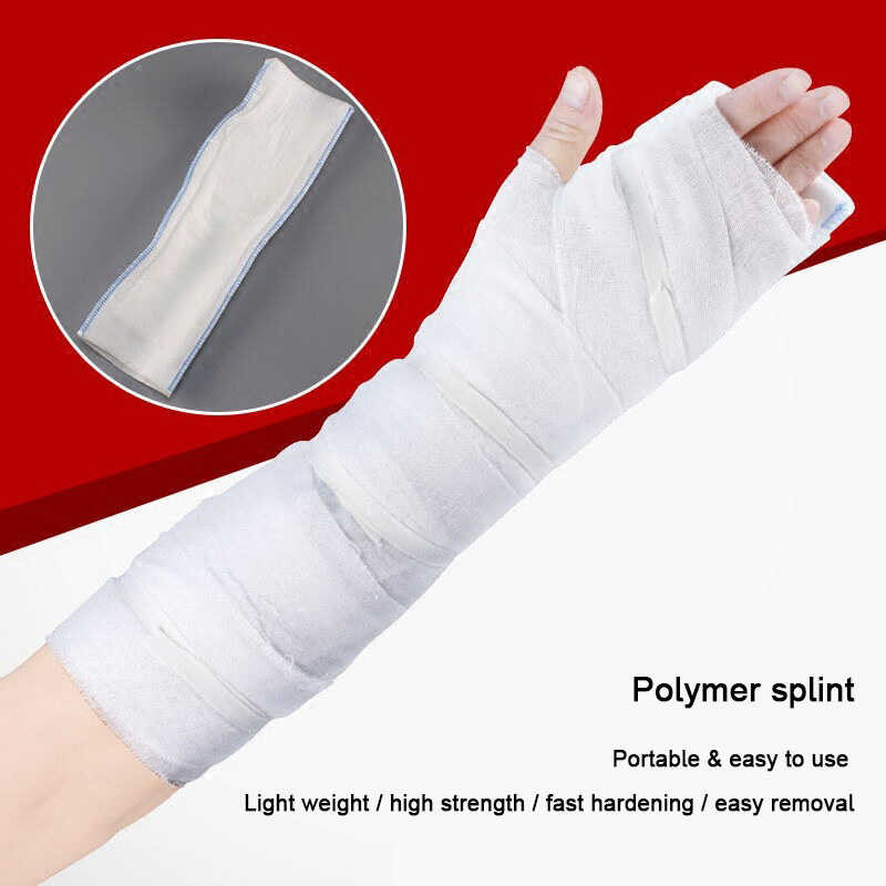 LY ♛ Orthopedic Polymer Splint Rapid Sha g Fracture Fixation In Instead ...