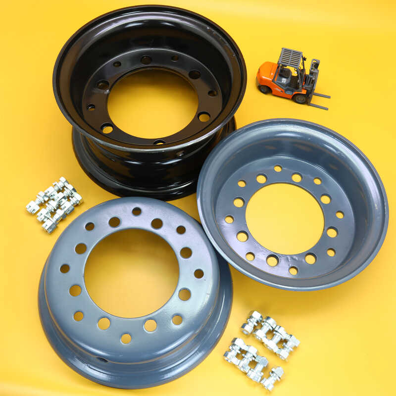 Forklift steel rims suitable for Heli Long Gong Liu Gong Tai Li Fu ...