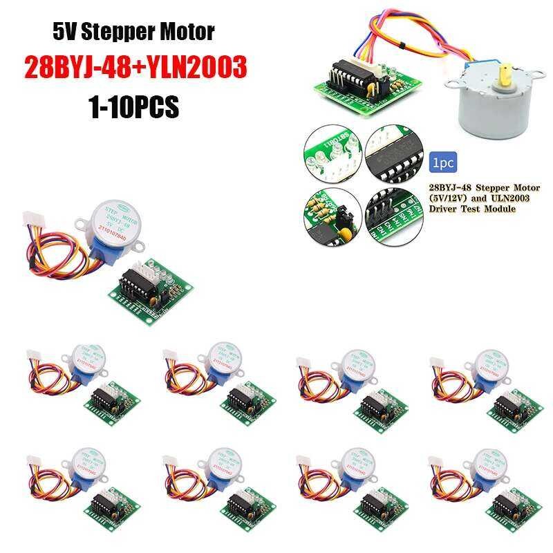 thumbnail image 2 of 5x FDM-A 4-Phase Stepper Motor – 5V, 3/4” Shaft, Unbranded, NOS 2 of 2