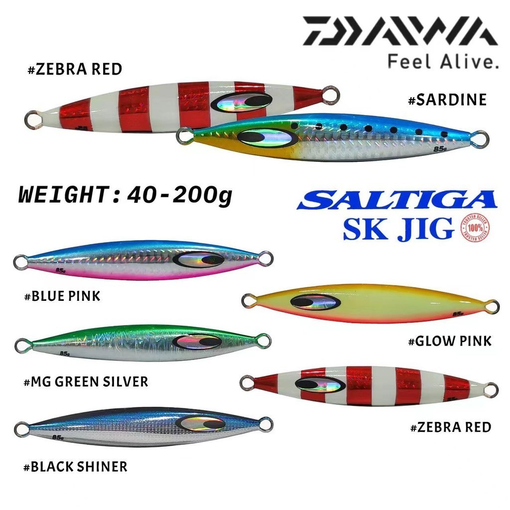 DAIWA SALTIGA SK FISHING JIG (40g-200g)
