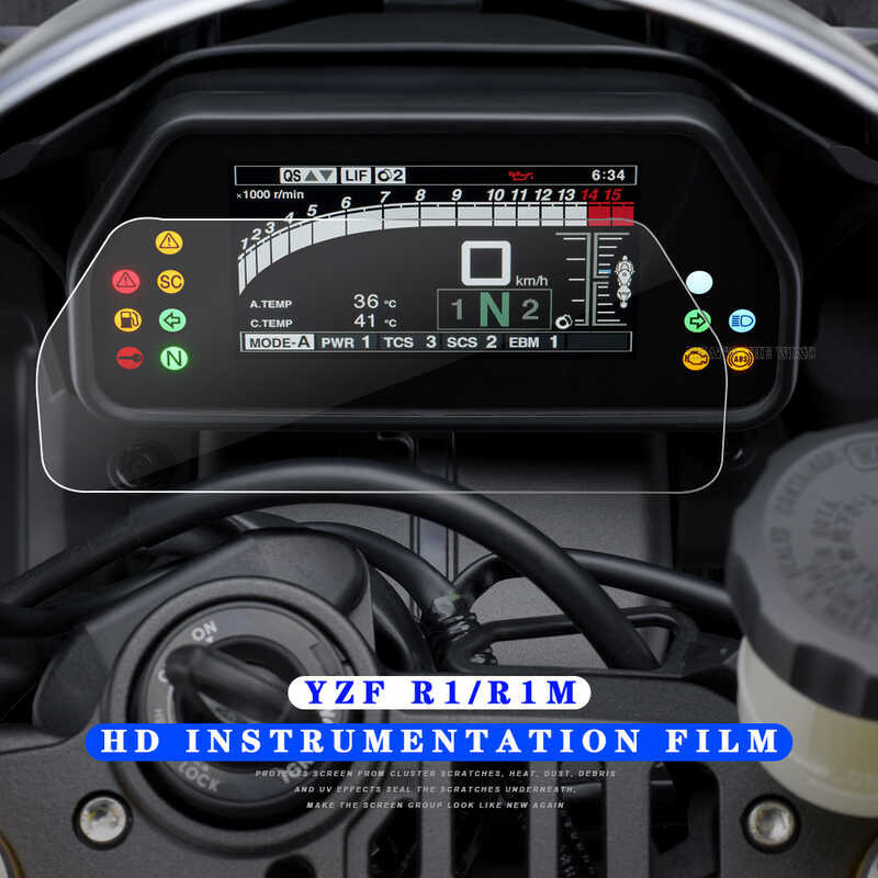 Motorcycle Scratch Cluster Protection Instrument Accessory Film ...