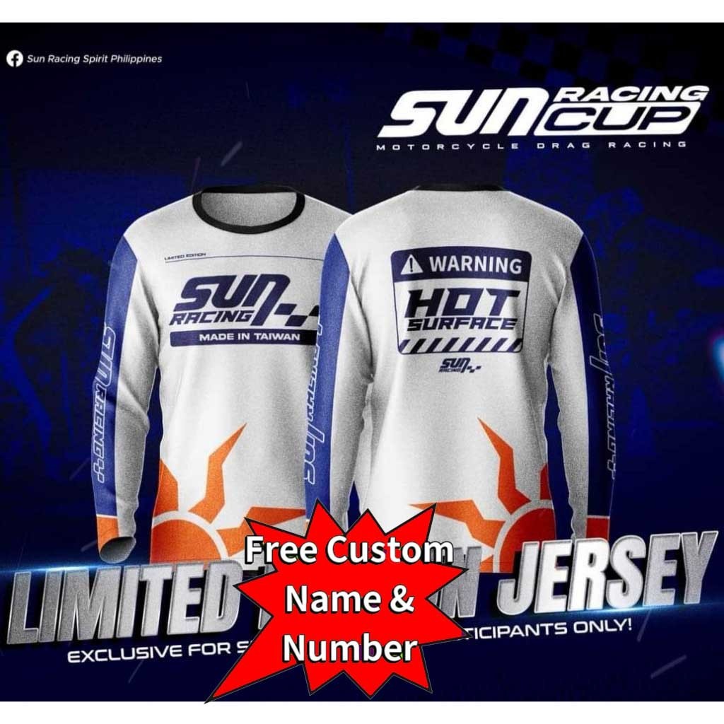 【Free Custom Name & Number】SUN RACING LONGSLEEVE (LIMITED EDITION ...