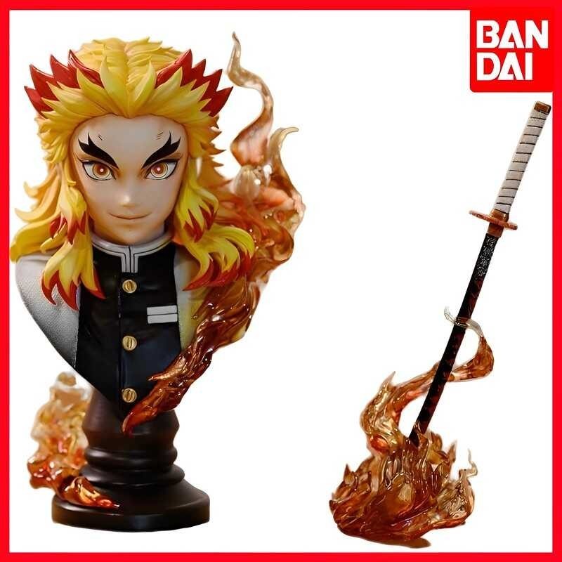 Demon Slayer Rengoku Kyoujurou Anime Figure Kimetsu No Yaiba Action ...