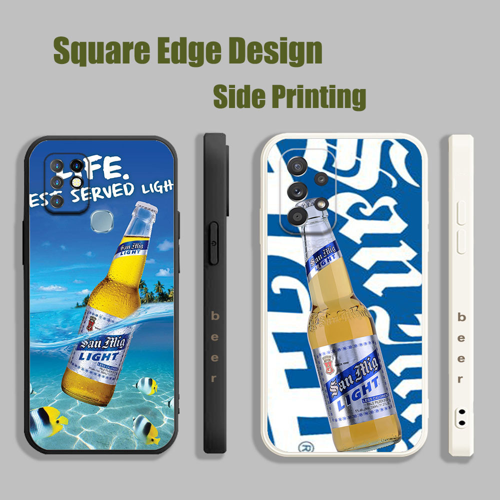 Casing For Samsung A03 A13 A23 A33 4G 5G San miguel light beer bottle ...