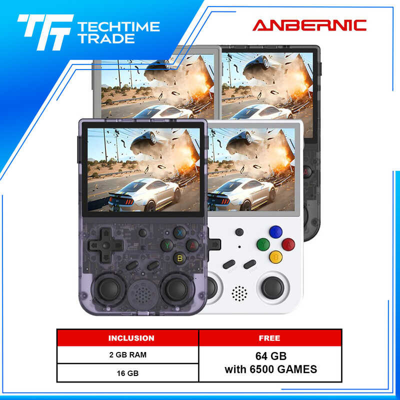 ANBERNIC RG353V RG353VS Retro Handheld Gaming Console [UNK] Dual OS ...