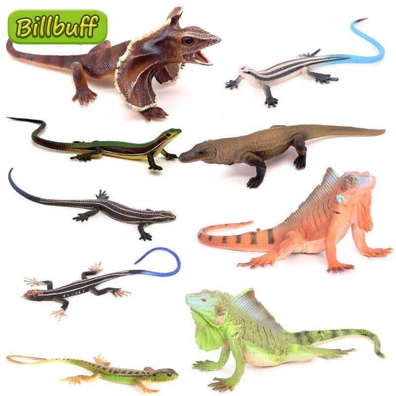 Simulasyon Jungle Wild Animal Lizard Model Giant Lizard ModelAction ...