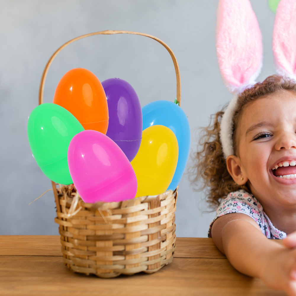 10Pcs Random Easter Eggs - Plastic, Creative - Surprise Blind Egg - DIY ...