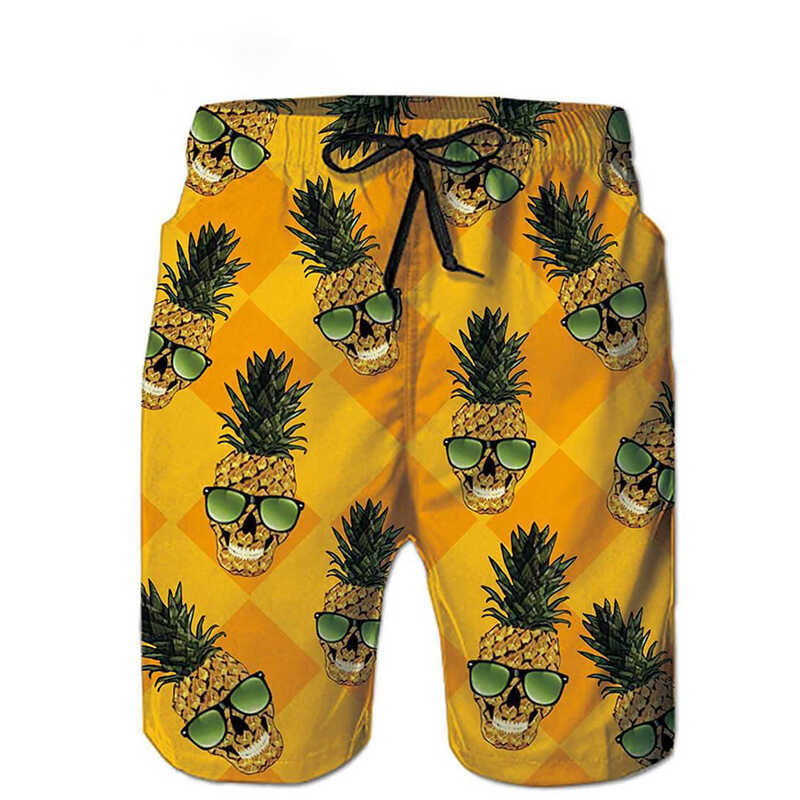 Nakakatawa Pineapple Mens Swimwear Beach Surf Board Shorts Sportwear Pant Boy Short Swimsuit Kids Shopee Philippines