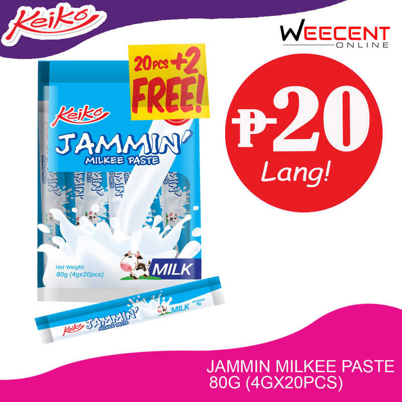 KEIKO JAMMIN MILKE PASTE 80G (20+2 LIBRE) | Shopee Philippines