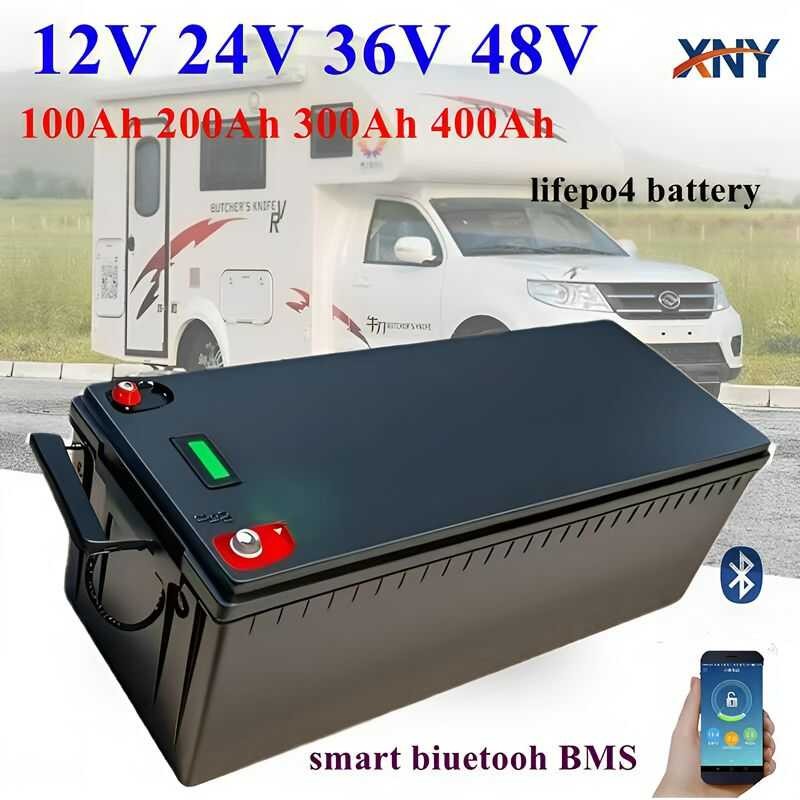 12V 24V 36V 48V 100Ah 150Ah 200Ah 300Ah 400Ah Lifepo4 Lithium Battery ...